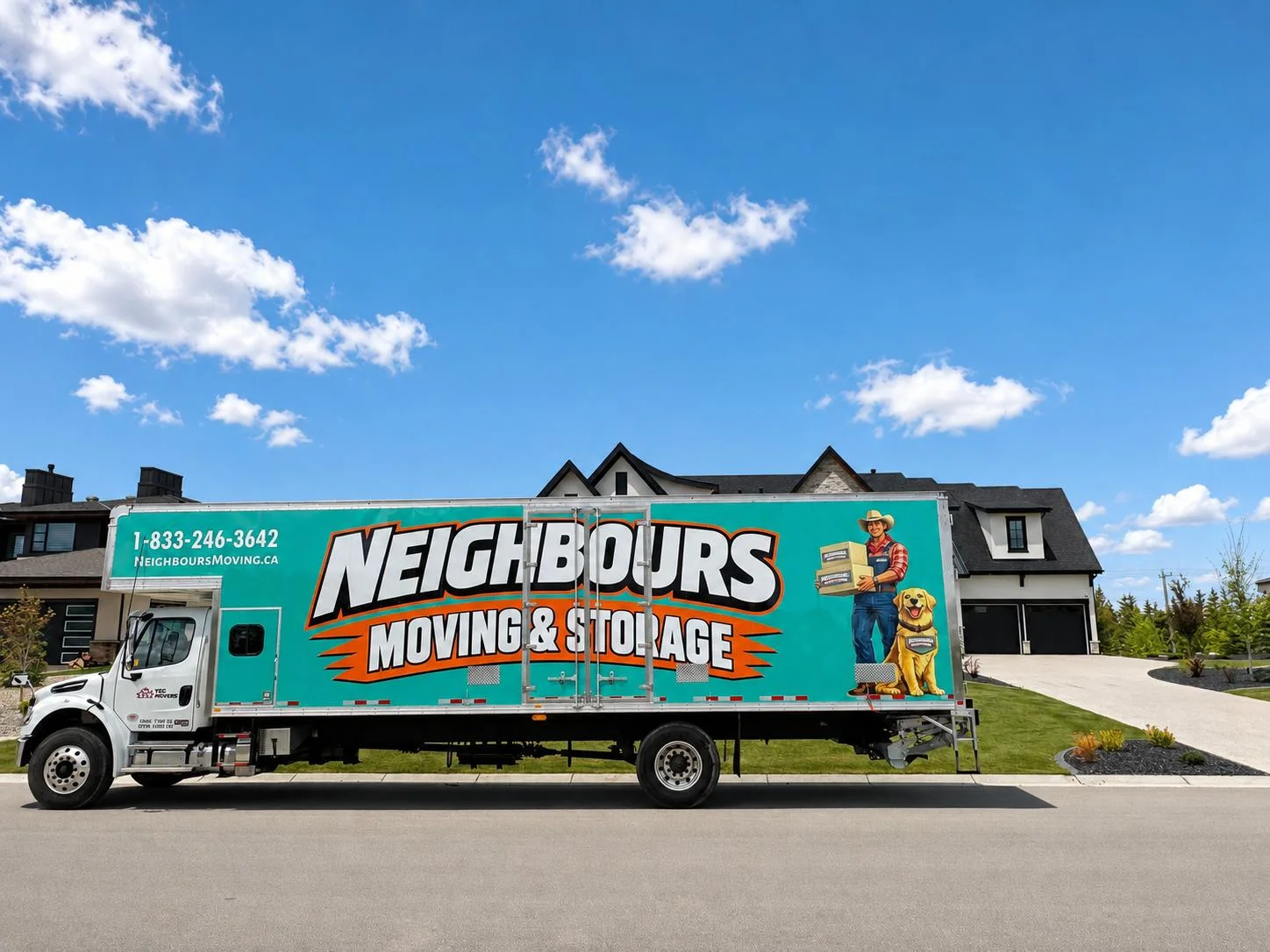 Neighbours Moving & Storage professional moving services in Red Deer, Sylvan Lake, Lacombe, Blackfalds, Penhold, Innisfail & central Alberta